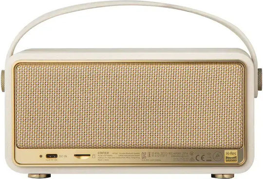 Edifier MP330 Bluetooth Lautsprecher 40W mit Betriebszeiten maximal 19 Stunden Beige