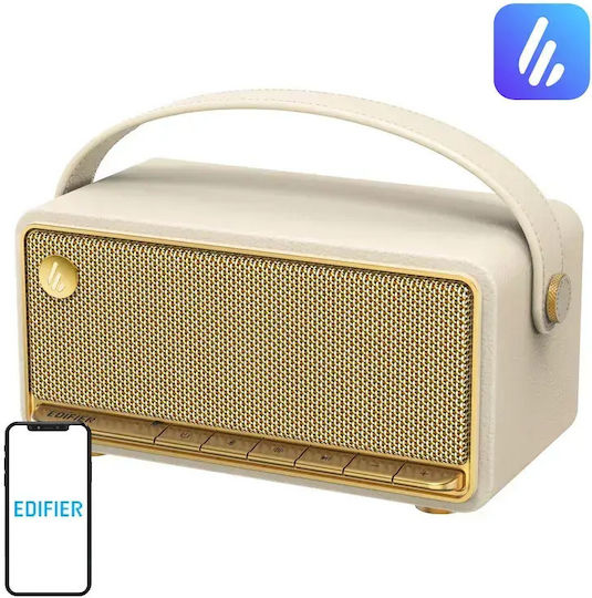 Edifier MP330 Bluetooth Lautsprecher 40W mit Betriebszeiten maximal 19 Stunden Beige
