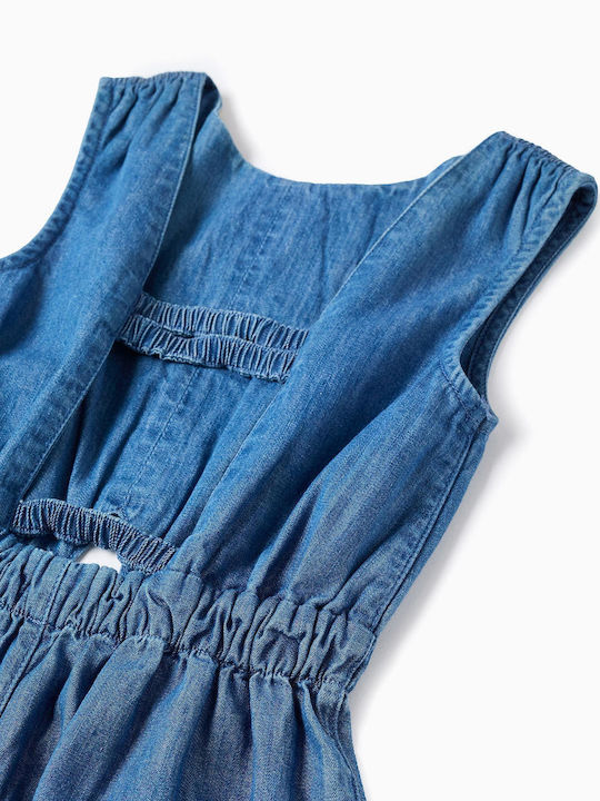 Kids Shorts/Bermuda Denim Playsuit Blue