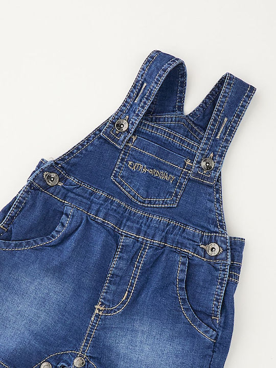 Παιδική Σαλοπέτα Τζιν Washed Blue