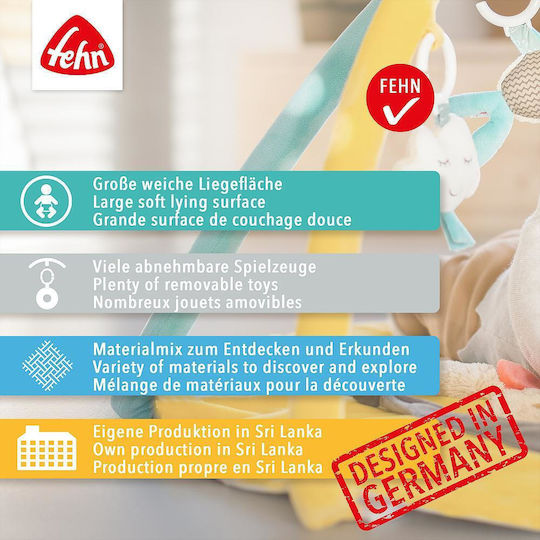 Fehn Activity Play Mat for Newborns