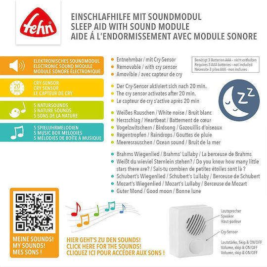 Fehn Activity Gym with Music for Newborns