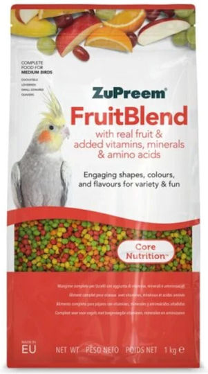 Zupreem Fruitblends Medium Birds 1kg