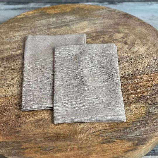 Πουγκι Λονετα Premium 12x17cm Σετ 5 Τεμαχιων Φυσικο