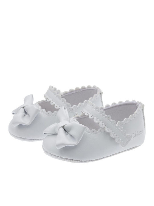 Chicco Weiche Sohlenschuhe für Babys Weiß