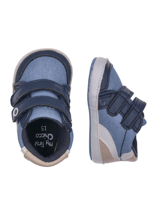 Chicco Βρεφικά Sneakers Αγκαλιάς Μπλε