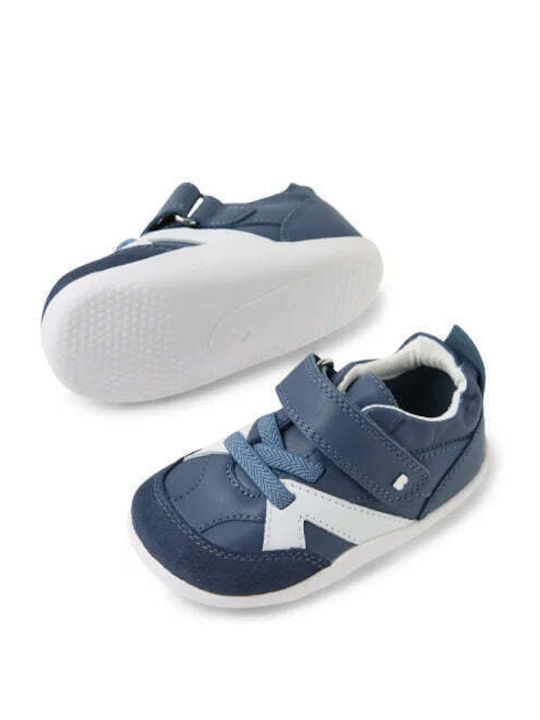 Bobux Βρεφικά Sneakers Αγκαλιάς Μπλε
