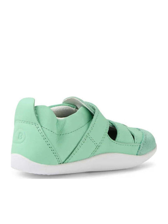 Bobux Baby Soft-Sole Sandals Green