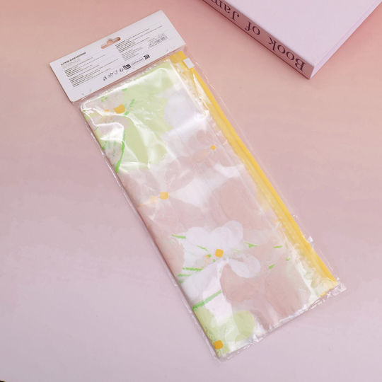 Set of 4 A4 File Folders with Zipper – Flower Design
