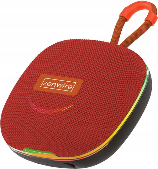 Zenwire Boombox Bluetooth Speaker 13W with Radio Red