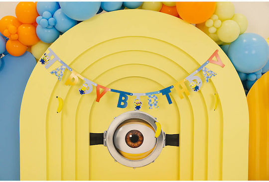 Γιρλάντα "happy Birthday" Minions