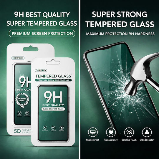 Smart 5D 0.3mm Tempered Glass (Huawei Smart 2021)