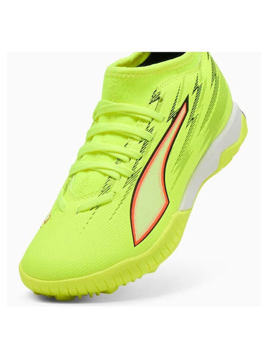 Ultra 5 Match TT Kids Soccer Cleats with Turf Yellow