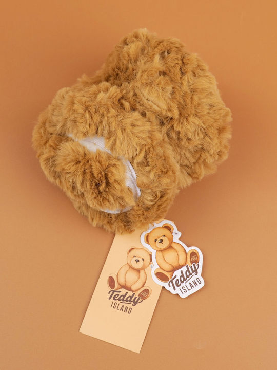 Unisex Earmuff Πλεκτό σε Καφέ χρώμα