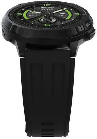 HiFuture Mix 3 Stainless Steel Smartwatch with Heart Rate Monitor (Black)