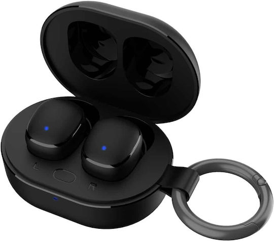 3MK FlowBuds 6.0 Casti Bluetooth Handsfree Cu Husă De Încărcare Negru