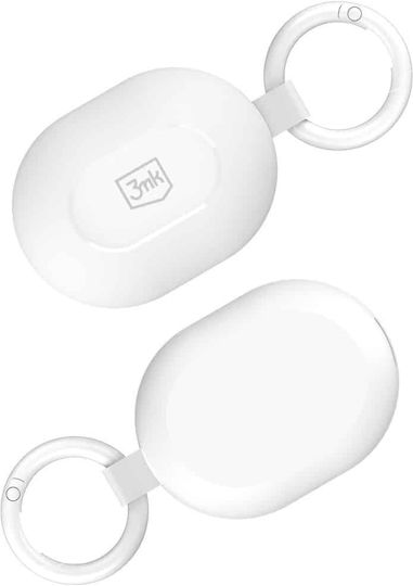 3MK FlowBuds 6.0 Bluetooth Handsfree Ακουστικά με Θήκη Φόρτισης Λευκά