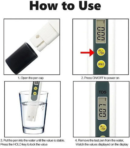 Tds Digital Water Quality Meter Conductivity Meter TDS-01
