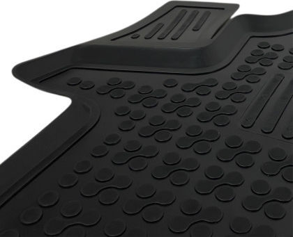 Rubber Car Mats Mercedes Vito E-vito W447 Van 2024+ An Extra Material On Driver Side Raised Sides Type Set 4 Pieces Rezaw Plast Rezaw-plast