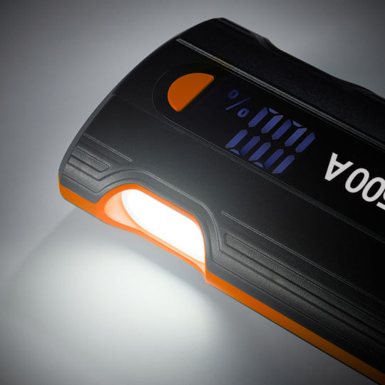 Osram Jumpstart 1500 Φορητός Εκκινητής Μπαταρίας Αυτοκινήτου με Power Bank / USB / Φακό 12V