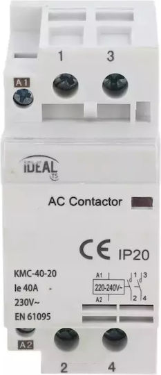 Schütz Kmc 40a 230v 2no Ideal