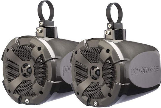 PowerBass Set Marine-Lautsprecher mit 60W RMS Gray