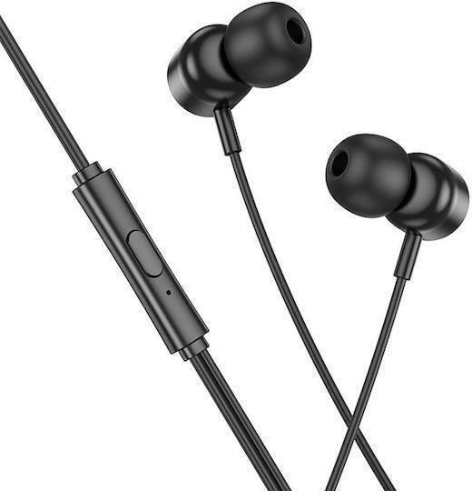 Hoco M122 Power Wired Earphones Microphone Black Hc-m122bk