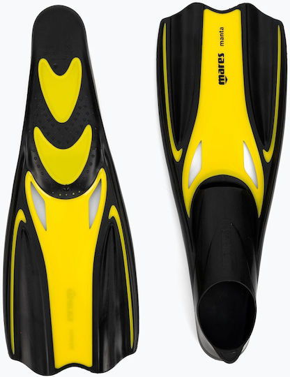 Mares Flippers Swimming Manta Yellow-Black