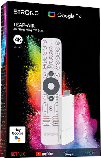 Strong TV Box LEAP-AIR 4K UHD with Operating System Android 14.0