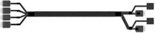 Intel SFF-8611 - SFF-8611 75.5cm A2U4PSWCXCXK1