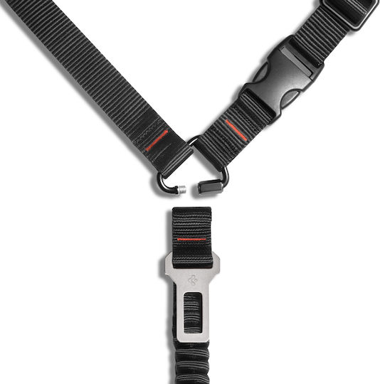 Spigen Ps100 Universeller Hunde Auto Reisezubehör Sitz Gürtelhalter Schwarz
