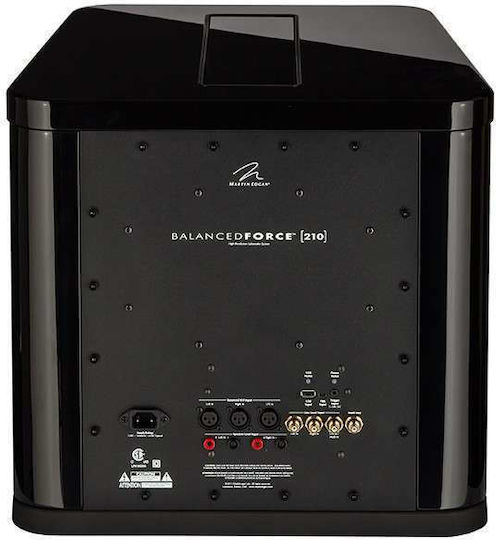 Martin Logan BalancedForce 210 Aktiv Subwoofer mit Lautsprecher 10" 1700W Schwarz glänzend