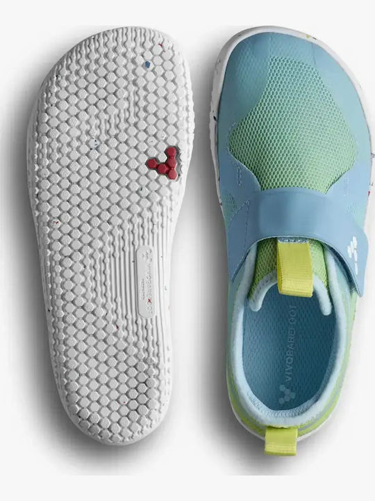 Kids Sneakers with Hoop & Loop Closure Blue