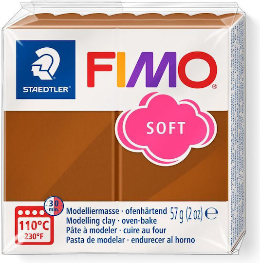 Staedtler Fimo Soft Argilă Polimerică Maro 57gr