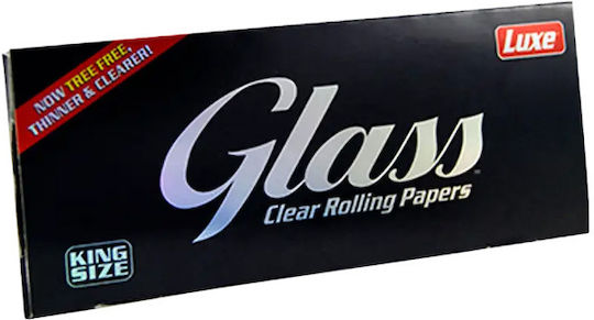 Glass Papers Clear Листчета за свиване на цигари King Size 40 листове 24бр