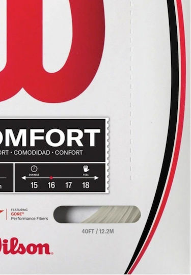 Wilson Tennis Racket String Beige