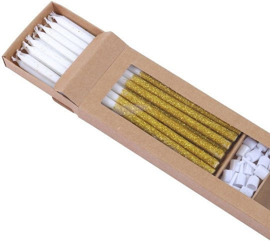 PME Birthday Candle in Gold Color 16pcs