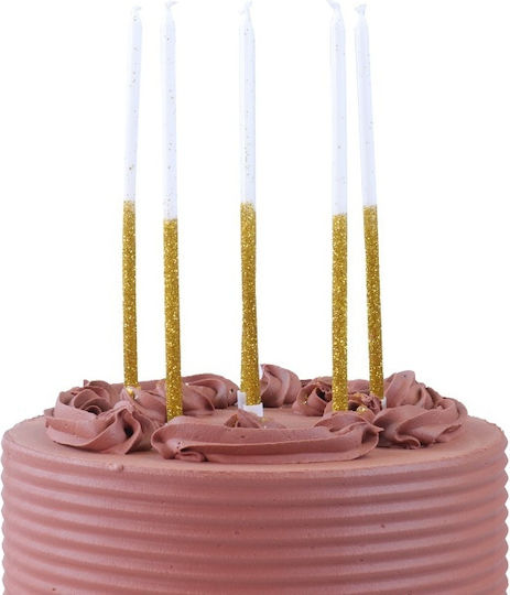 PME Birthday Candle in Gold Color 16pcs