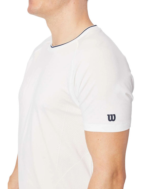 Wilson Team Seamless Crew WM00282411WTA Men's White Blouse