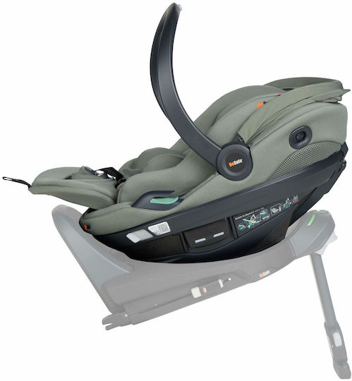 BeSafe Go Beyond Καθισματάκι Αυτοκινήτου i-Size Meadow Green Soft Breeze 0-13 kg
