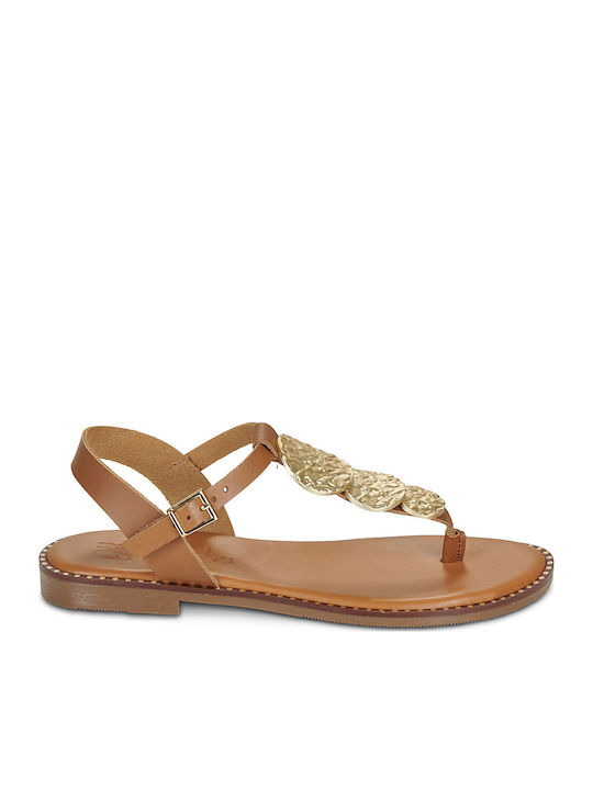 Women's Flat Sandals Brown