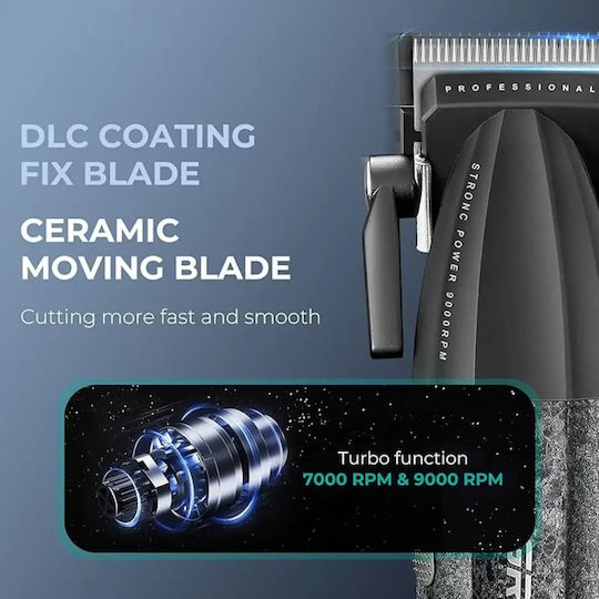 VGR Professional Rechargeable Hair Clipper Set Black V-640