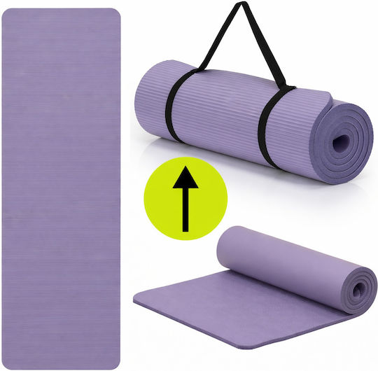 Sersimo Trainingsmatte Yoga Lila (183x61x2cm)