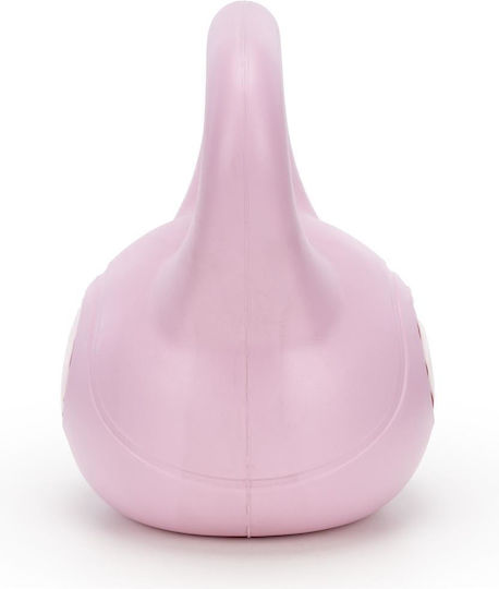 Kettlebell 10 Kg Bitum Durabil Acoperire Abs 25x27 Cm Roz