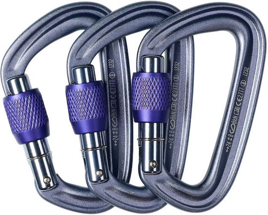 Black Diamond Liteforg Screw Lockable Carabiners 3pcs