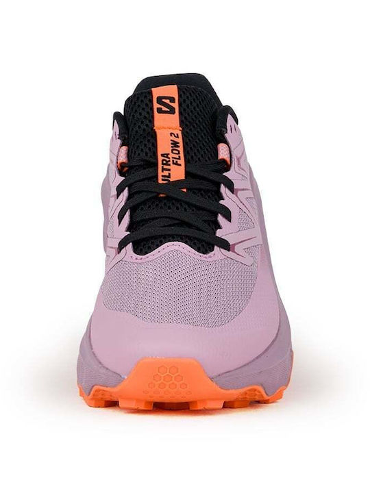 Salomon Ultra Flow Women's Hiking Shoes Pink