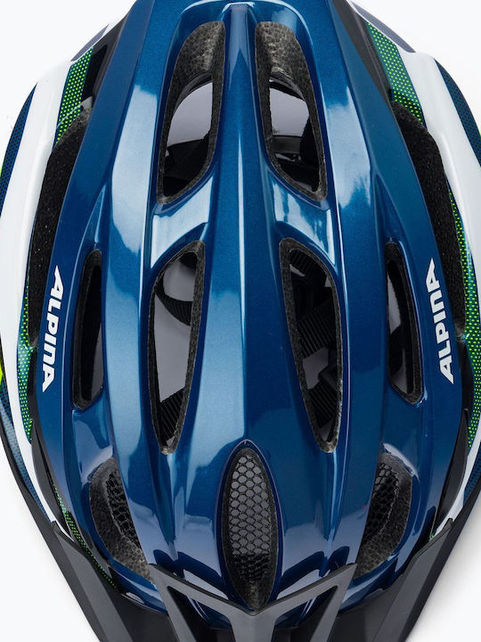 Alpina MTB 17 Κράνος Ποδηλάτου Βουνού Μπλε