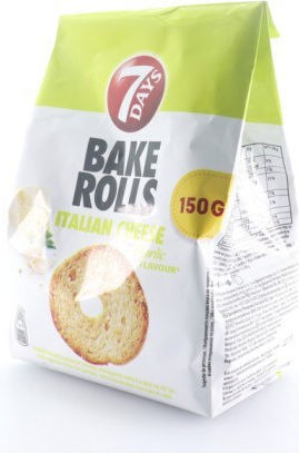 7days Crackers Bake Rolls 150gr
