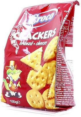Croco Crackers with flavor Cheese 100gr