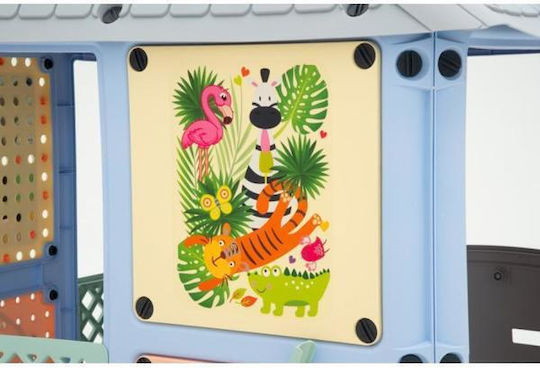 Mochtoys Multifunctional Kids Playhouse Garden Multicolored 102x88x108cm